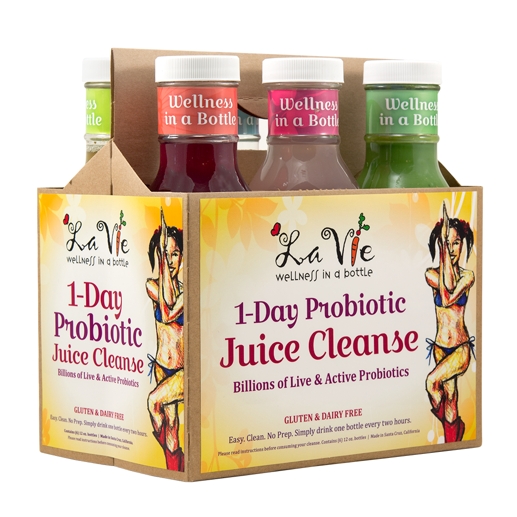1-Day Probiotic Juice Cleanse (6 bottles)