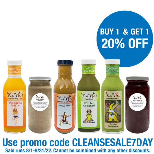 7-Day 'Warm' Cleanse w/ seasonal nutritional soups  - Biannual Cleanse Sale