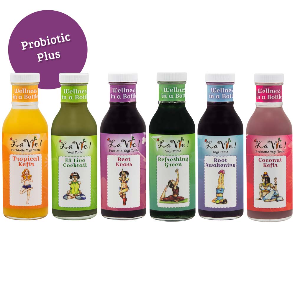 1-Day Probiotic Juice Cleanse (6 bottles) w/ Watermelon Rosewater